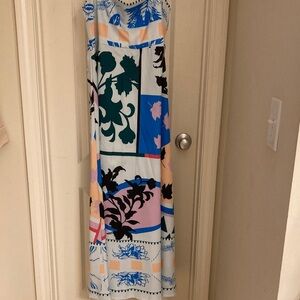 Amazon Multicolor Geometric Maxi Dress